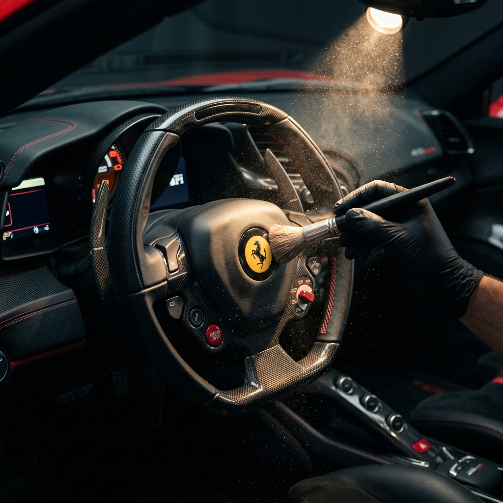 Detailing Interni — Cura maniacale del volante